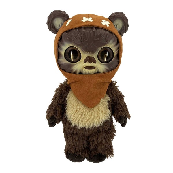 Mattel Star Wars Galactic Pals Plush Toy, Ewok 11-inch Soft Doll Set with Carrie Carousel 1