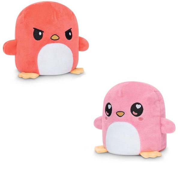 TeeTurtle, The Original Reversible Penguin Plushmate, Patented Design, Happy Pin Carousel 1