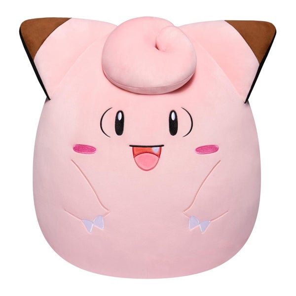 Squishmallows Pokemon 20-Inch Clefairy Plush - Add Clefairy to Your Squad, Ultra Carousel 1