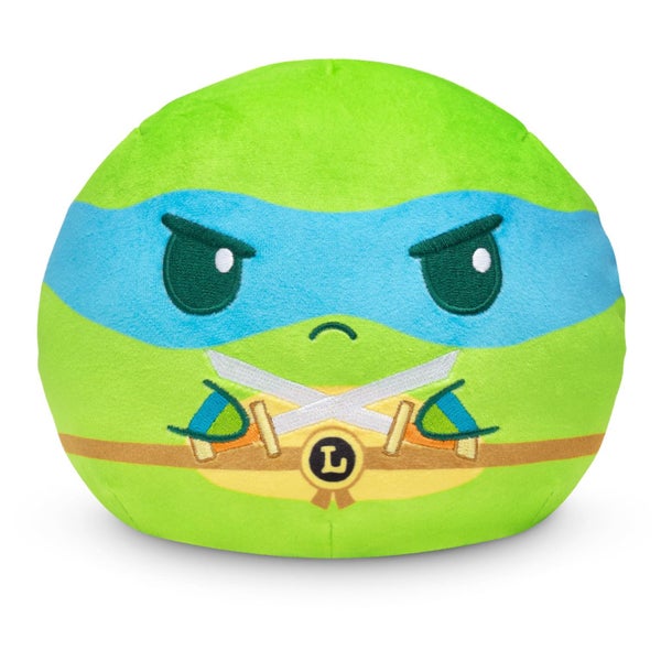 TeeTurtle Teenage Mutant Ninja Turtles 6" Reversible Plushie - Leonardo - Cute K Carousel 1
