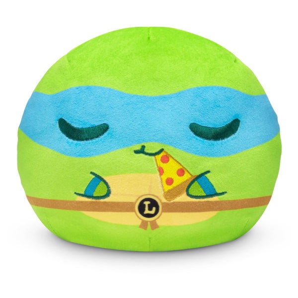 TeeTurtle Teenage Mutant Ninja Turtles 6" Reversible Plushie - Leonardo - Cute K Carousel 2