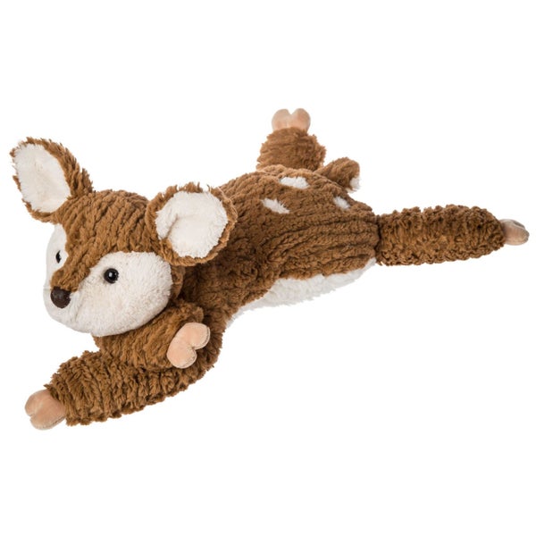 Mary Meyer Stuffed Animal Cozy Toes Soft Toy, 17-Inches, Fawn Carousel 1
