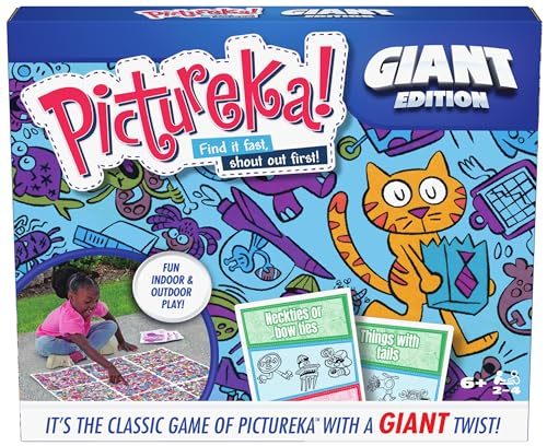 Spin Master Games, Pictureka. Giant Edition, Family Game for Indoor & Outdoor Fu Carousel 1