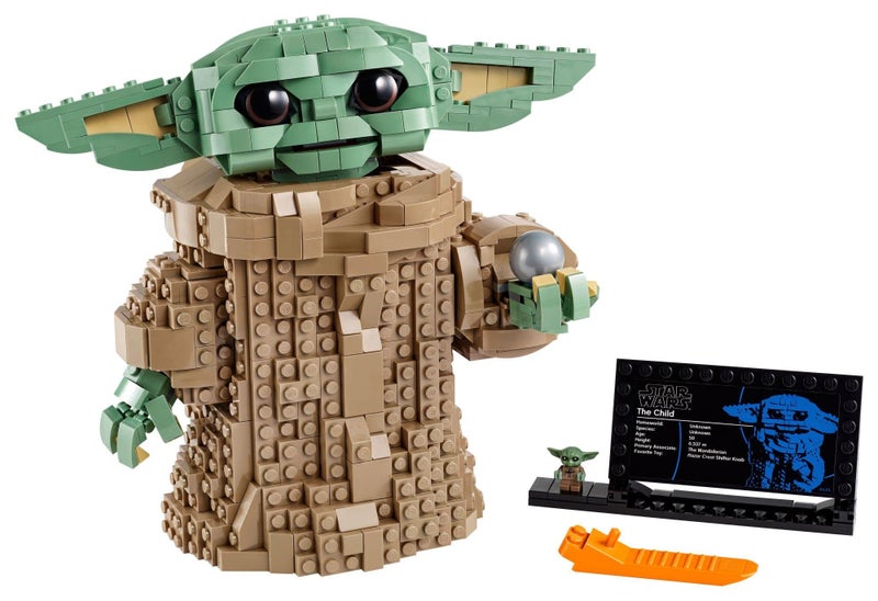 LEGO Star Wars: The Mandalorian Series The Child 75318 - Baby Yoda Grogu Figure, Carousel 3