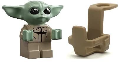 LEGO Star Wars: The Child - Grogu - Baby Yoda Minifigure with Carrier/Backpack - Carousel 1