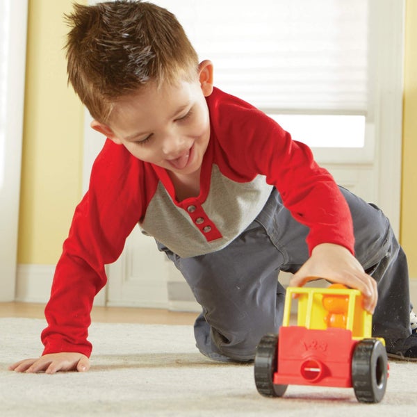 Learning Resources 1-2-3 Build It! Construction Crew Toy, Bulldozer, Digger, Dum Carousel 2