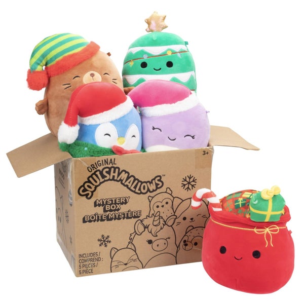 Squishmallows Original 5-Inch Mystery Box 5 Pack - Official Jazwares Plush - Col Carousel 1