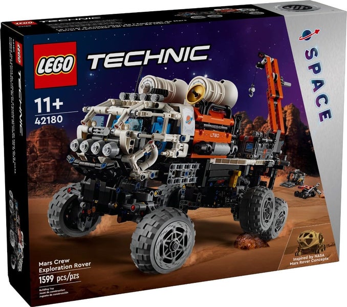 Lego TECHNIC Mars Crew Exploration Rover Set 42180 Carousel 1
