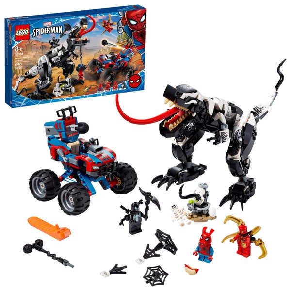 LEGO Marvel Spider-Man Venomosaurus Ambush 76151 Building Toy with Superhero Min Carousel 2