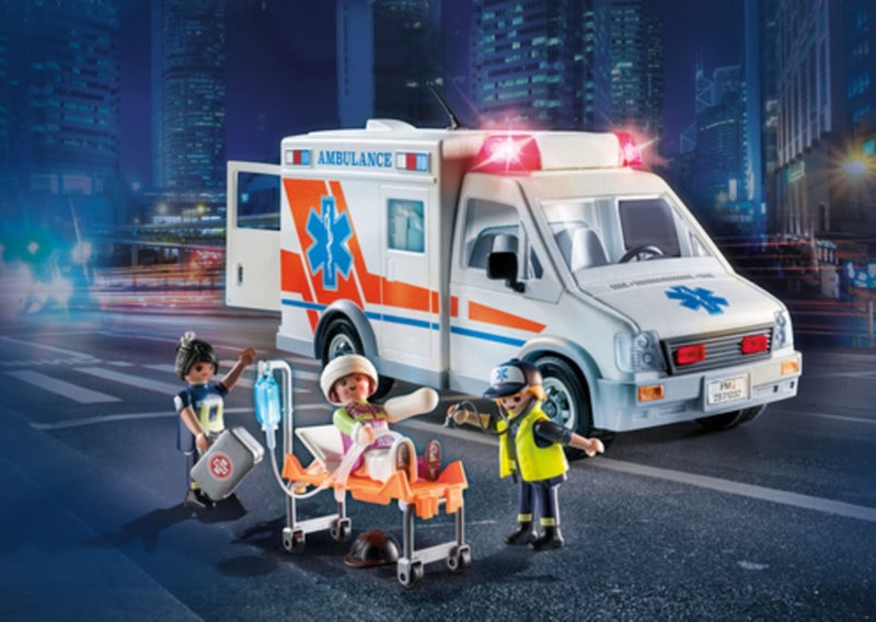 Playmobil Ambulance with Accessories and 3 Figures Carousel 3