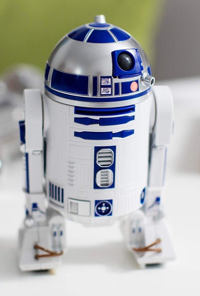 Sphero R201ROW Star Wars R2D2 Appge Controlled Droide White/Blue Carousel 2
