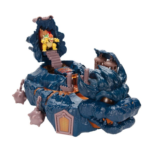 The Super Mario Bowser Island Castle Playset with 2.5?owser Action Figure & In Carousel 1