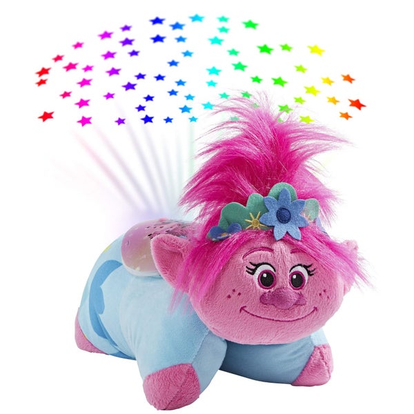 Pillow Pets DreamWorks Poppy Sleeptime Lite 11" - Trolls World Tour Stuffed Anim Carousel 1