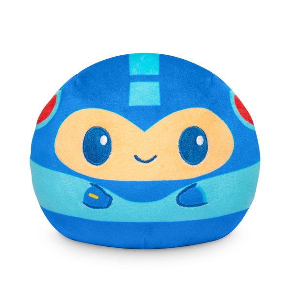 TeeTurtle Mega Man Reversible 4" Plushie - Mega Man and Rush - Officially Licens Carousel 1