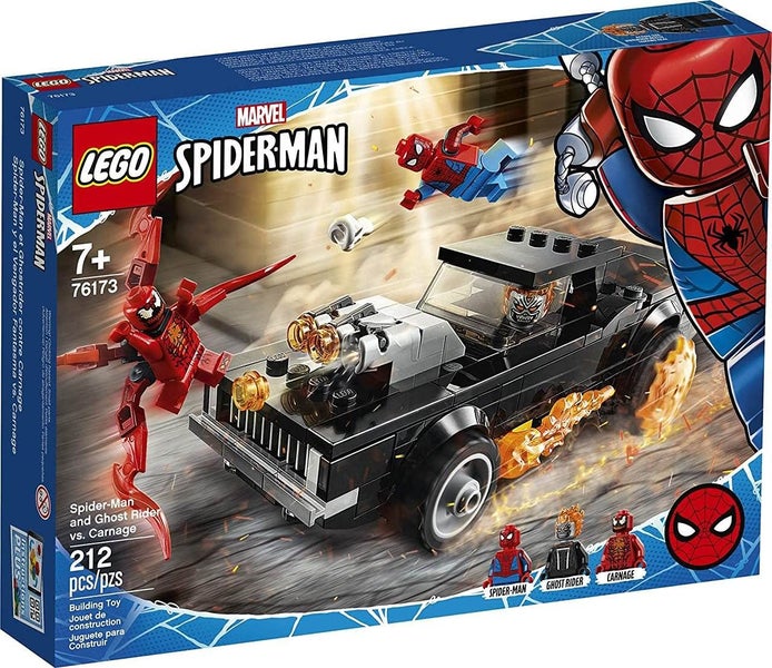 LEGO Marvel Spider-Man: Spider-Man and Ghost Rider vs. Carnage 76173 Collectible Carousel 1