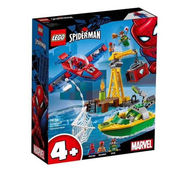 LEGO Marvel Spider Man Spider-Man: Doc Ock Diamond Heist 76134 Building Kit (150 Carousel 1
