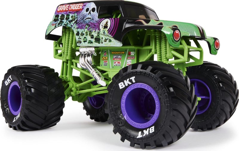 Monster Jam Official Grave Digger Monster Truck - Grave Digger Collector 1:24 Sc Carousel 2