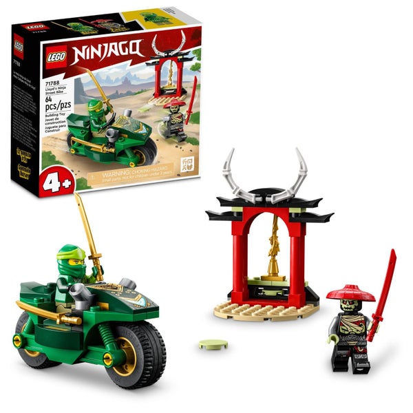 LEGO NINJAGO Lloyd? Ninja Street Bike, Ninja Motorcycle Toy Building Kit, Easy- Carousel 1
