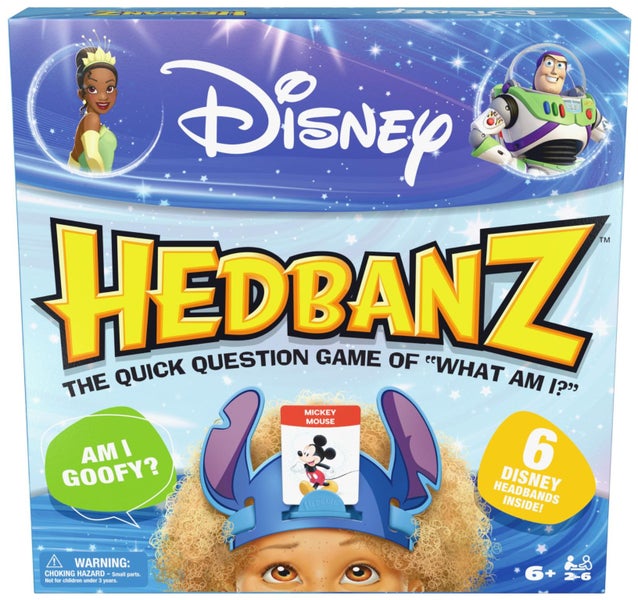 Spin Master Games, Disney Hedbanz, The Hilarious Meme Picture Guessing Game with Carousel 1