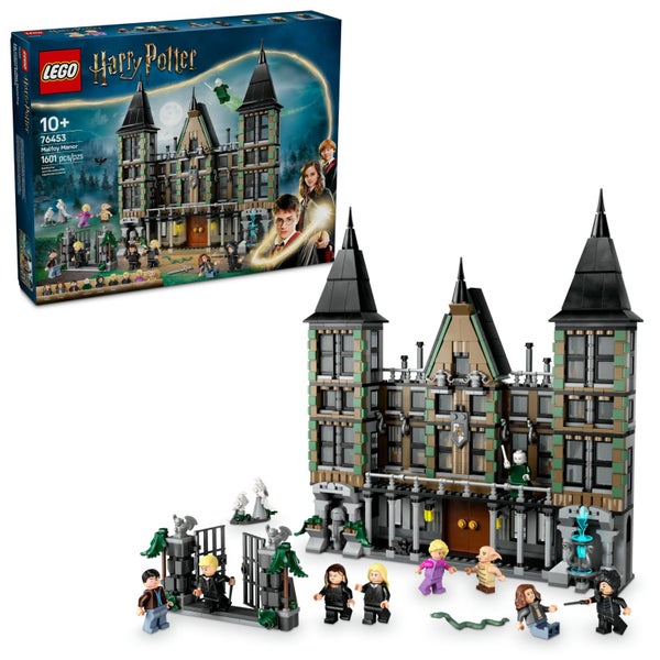 LEGO Harry Potter Malfoy Manor Building Toy - Harry Potter Toy for Boys and Girl Carousel 1