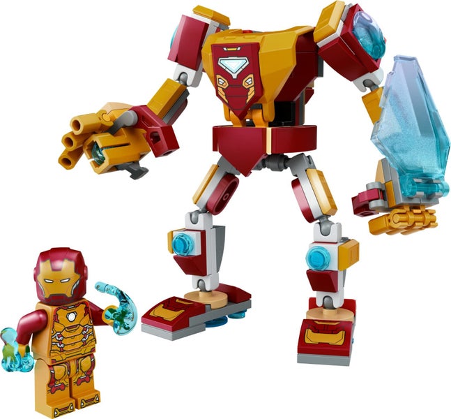 LEGO Marvel Iron Man Mech Armor 76203 Building Kit; Collectible Mech and Minifig Carousel 2