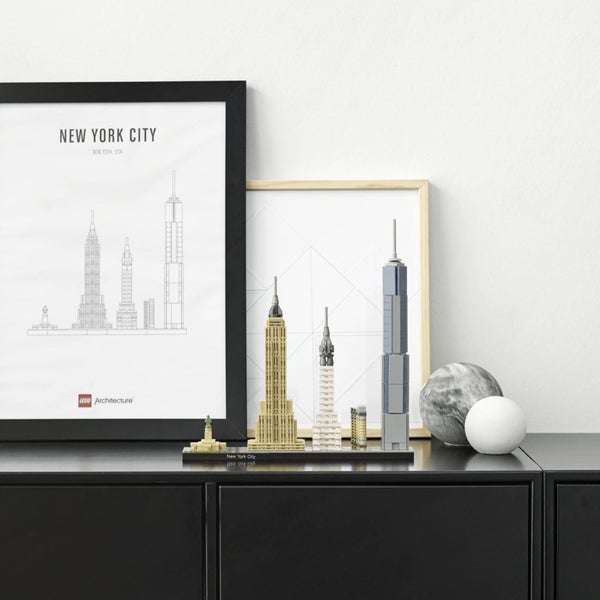LEGO Architecture New York City 21028, Build It Yourself New York Skyline Model Carousel 2