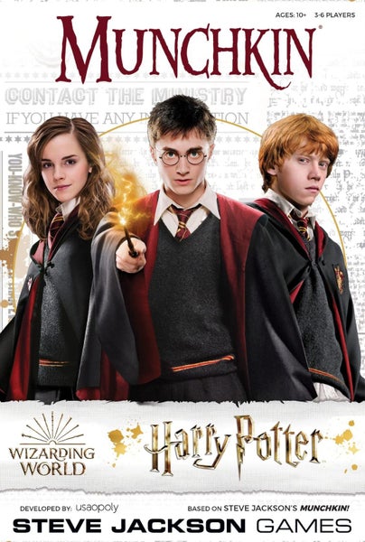 Munchkin Harry Potter Board Game | Officially Licensed Harry Potter Gift | Artwo Carousel 2