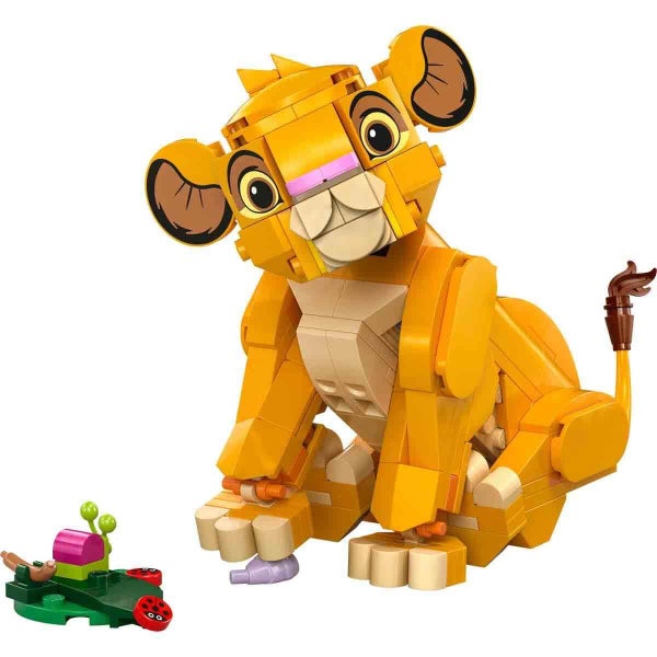 LEGO Disney Simba The Lion King Baby Building Toy for Kids, Building Figure, Act Carousel 3