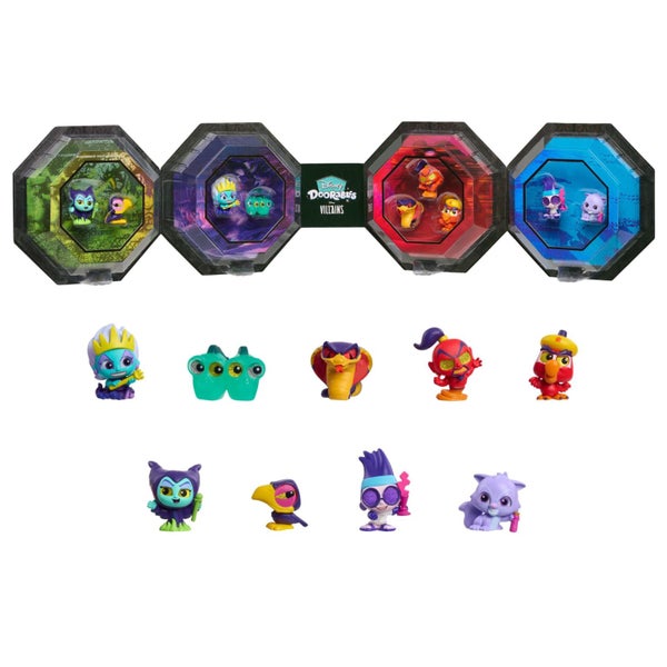 Just Play Disney Doorables Disney Villains Collection Peek, Collectible Figures, Carousel 1