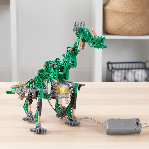 K'NEX - K'NEXosaurus Rex, Motorized Dinosaur Set ?55 Pieces, STEM Building, En Carousel 2