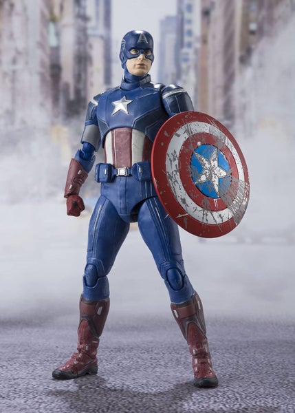 TAMASHII NATIONS - Avengers - Captain America - Edition, Bandai Spirits S.H.Figu Carousel 2