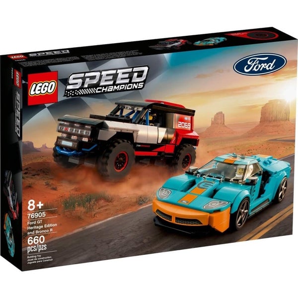 LEGO Speed Champions Ford GT Heritage Edition and Bronco R 76905 Carousel 2