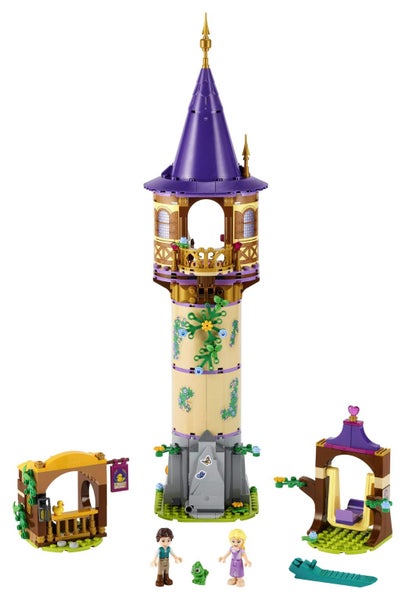 LEGO Disney Princess Rapunzel? Tower 43187 Castle Building Toy Kit and Playset Carousel 3