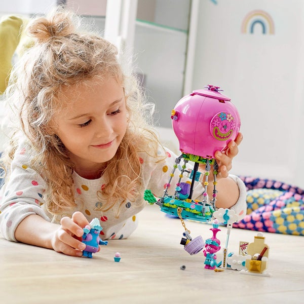 LEGO Trolls World Tour Poppy? Hot Air Balloon Adventure 41252 Building Kit, an Carousel 2