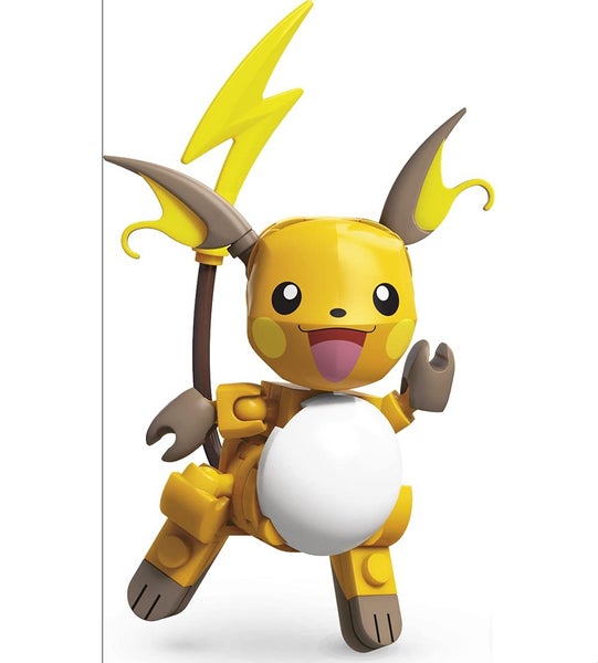 Mega Construx Pokemon Raichu Construction Set with Character Figures, Building T Carousel 2