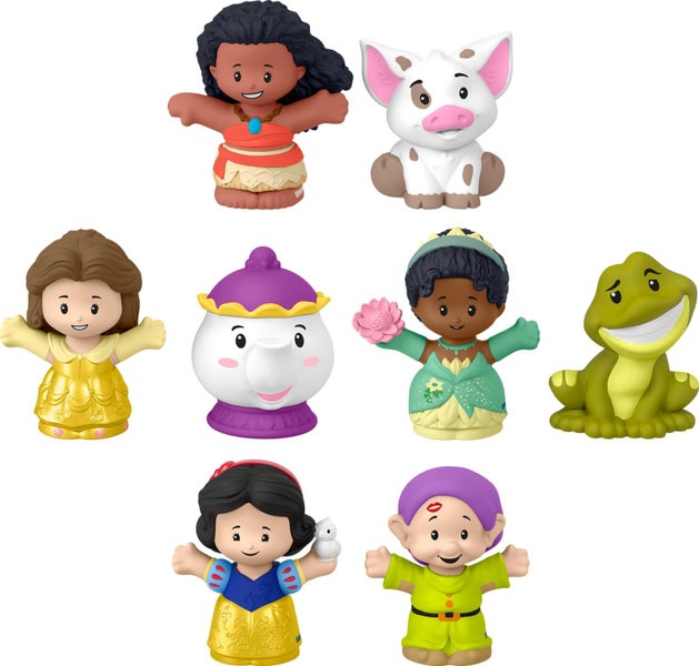 Fisher-Price Little People Toddler Toys Disney Princess Story Duos 8-Piece Figur Carousel 1