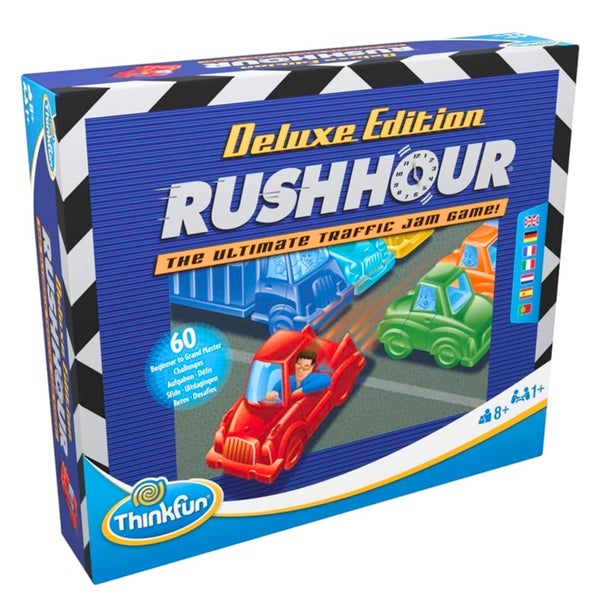 ThinkFun Rush Hour Deluxe Traffic Jam Logic Game and STEM Toy - Tons of Fun with Carousel 2