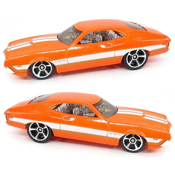 Hot Wheels '72 Ford Gran Torino Sport, Muscle Mania 10/10 Carousel 2