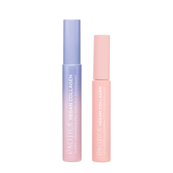 Pacifica Beauty Vegan Collagen Lash & Lip Kit - Fluffy Lash Mascara & Lip Gloss, Carousel 2
