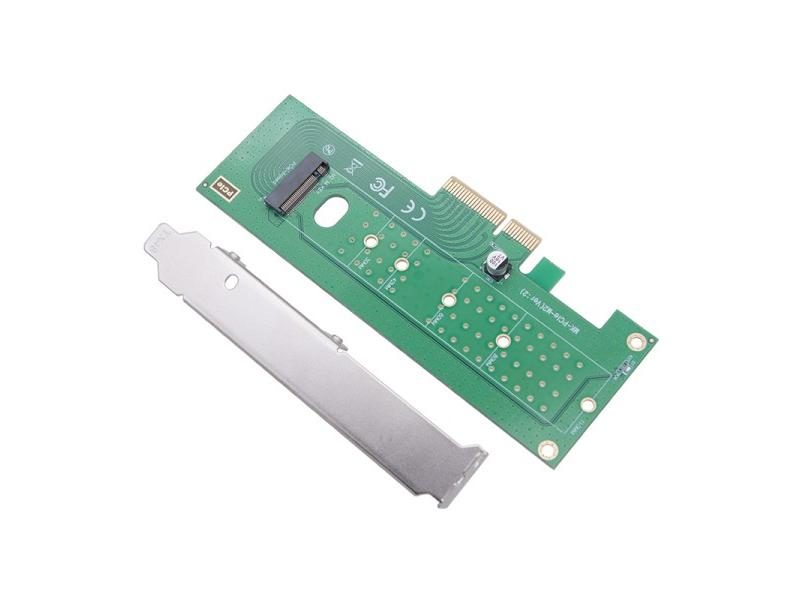 OULLX M.2 NVMe SSD To PCI-E 4X 8X 16X PCIE 3.0 Adapter Card Desktop Rear Panel Carousel 1