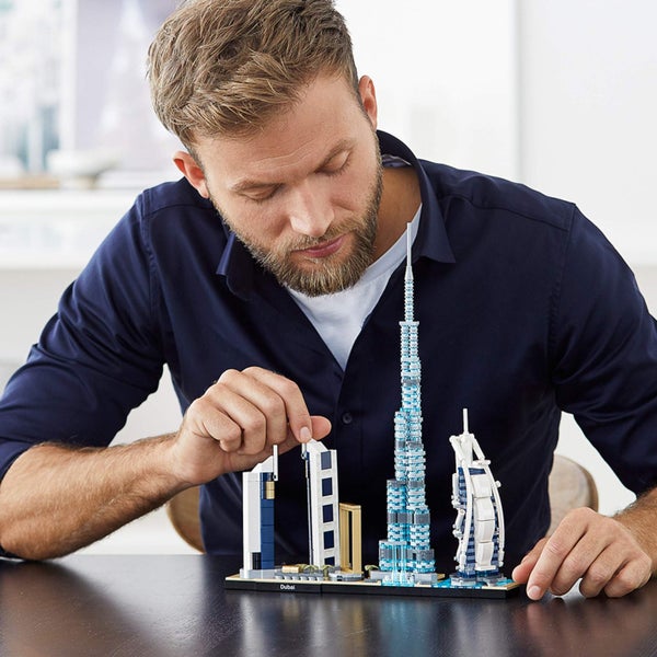 LEGO Architecture Skylines: Dubai 21052 Building Kit, Collectible Architecture B Carousel 3