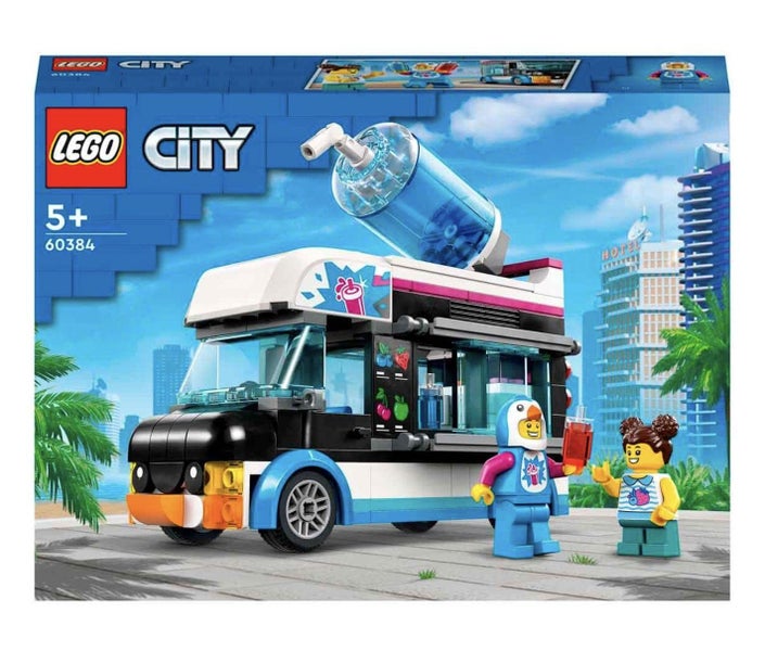 LEGO City 60384 Penguin Frozen Drink Car, Toy Blocks, Present, City Making, Vehi Carousel 2