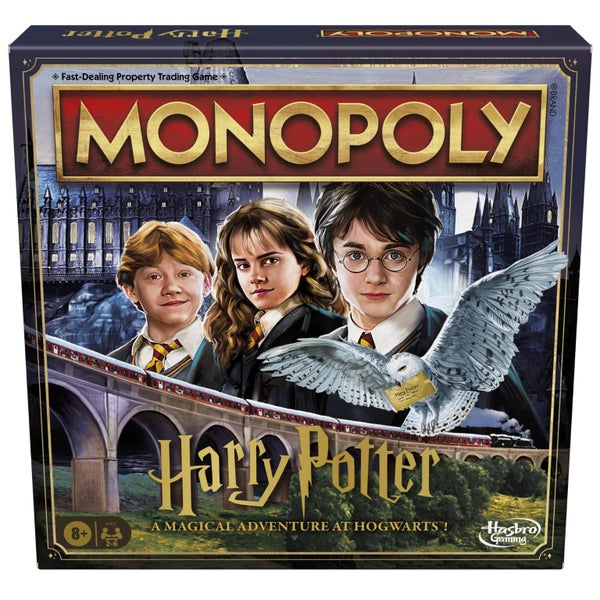 Monopoly Harry Potter Edition Board Game | A Magical Adventure at Hogwarts | Age Carousel 1