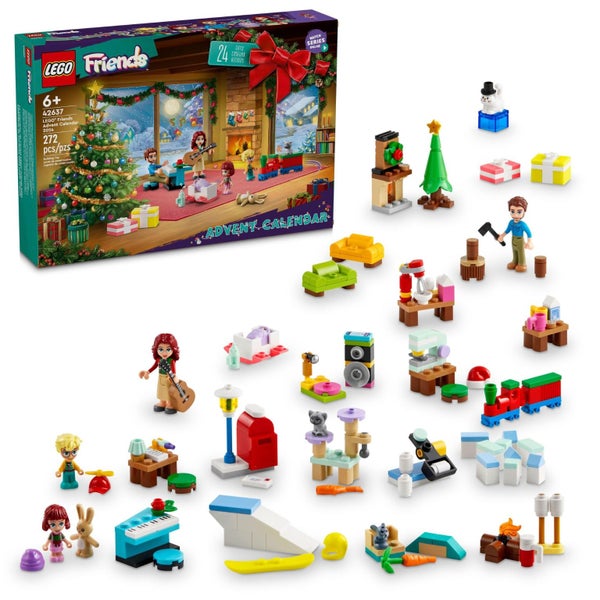 LEGO Friends Advent Calendar 2024 for Kids - Christmas Advent Calendar W/Mini Bu Carousel 2