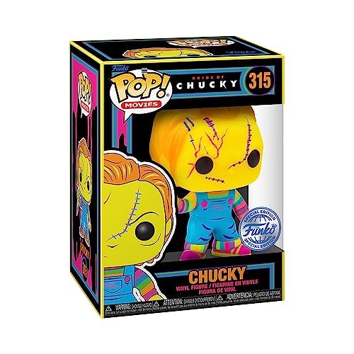Bride of Chucky Black Light Pop! Vinyl Figure - Entertainment Earth Exclusive (# Carousel 1