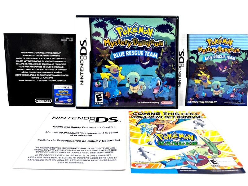 Pokemon Mystery Dungeon: Blue Rescue Team (DS) *MINT COMPLETE* Carousel 1
