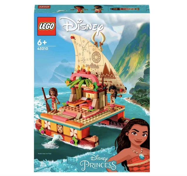 Lego Disney Princess Moana's Wayfinding Boat Building Toy 43210 Disney Princess Carousel 2