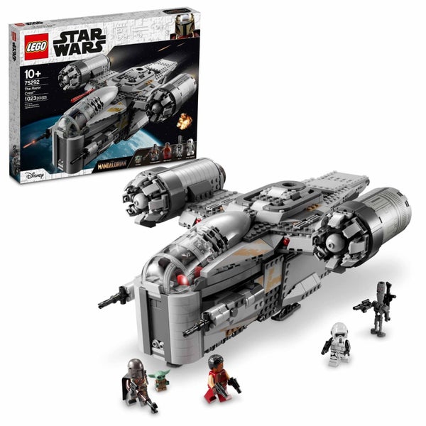 LEGO Star Wars The Razor Crest 75292 Mandalorian Starship Toy, Gift Idea for Kid Carousel 1