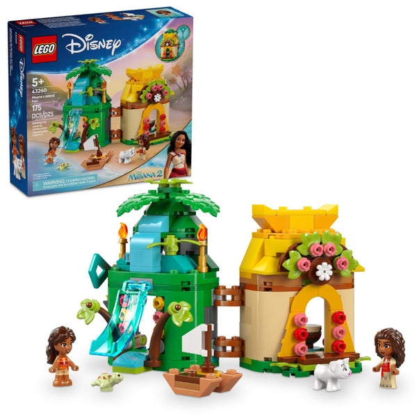 LEGO Disney Moana's Island Fun Building Toy Playset - Princess Moana Toy for Kid Carousel 1