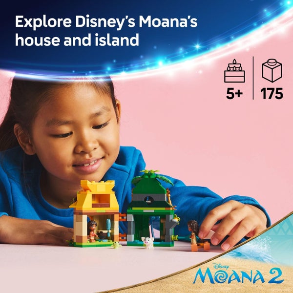 LEGO Disney Moana's Island Fun Building Toy Playset - Princess Moana Toy for Kid Carousel 2